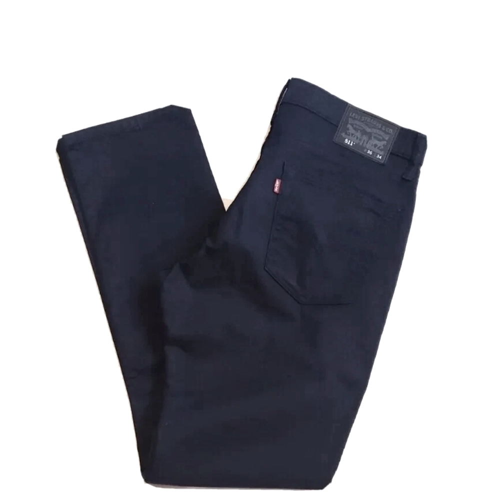 Men's Levi's 511 Denim Slim Fit Navy Blue Pant Jeans Sz. 36/34 (EUC)